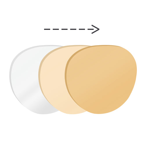 Verres super fins à indice 1.67 (jusqu'à 35% plus fins)